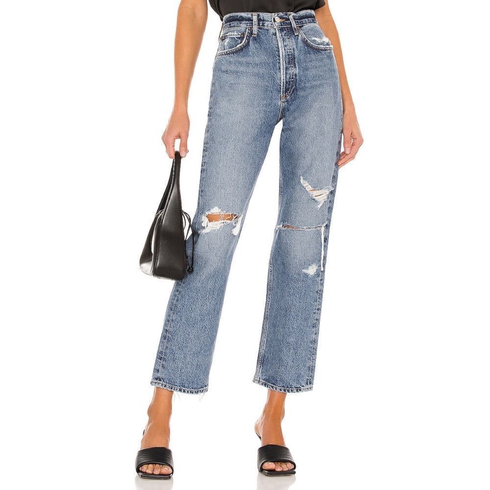 AGOLDE 90's Mid Rise Loose in Streamline
